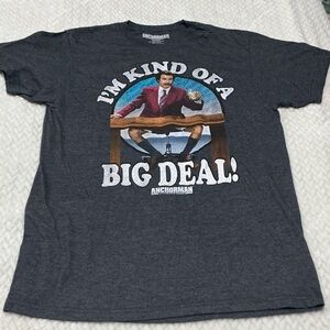 'I'm Kind of a Big Deal' Charcoal Graphic Tee - Men Sz M. 0731